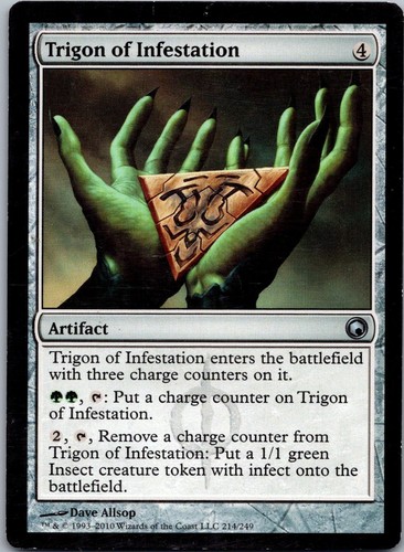 Magic trigon infestation - trigon, of